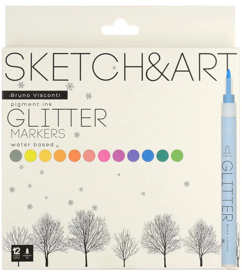 BRUNO VISCONTI SKETCH &amp; ART SİMLİ 12 RENK 22-0095