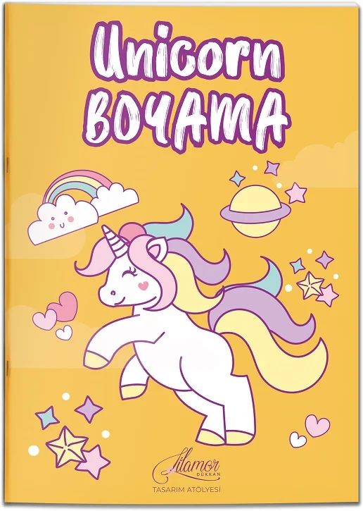 LİLAMOR BOYAMA KİTABI 16 YP. 80 Lİ LLM-05200