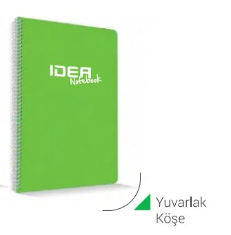 ÇINAR BLOKNOT A6 IDEA SPİRALLİ PP KAPAK 60 YP. KARELİ 32025