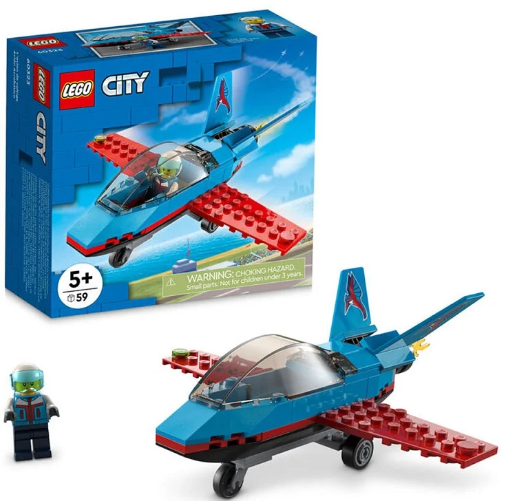 ADORE LEGO CITY STUNT PLANE ADR-LSC60323