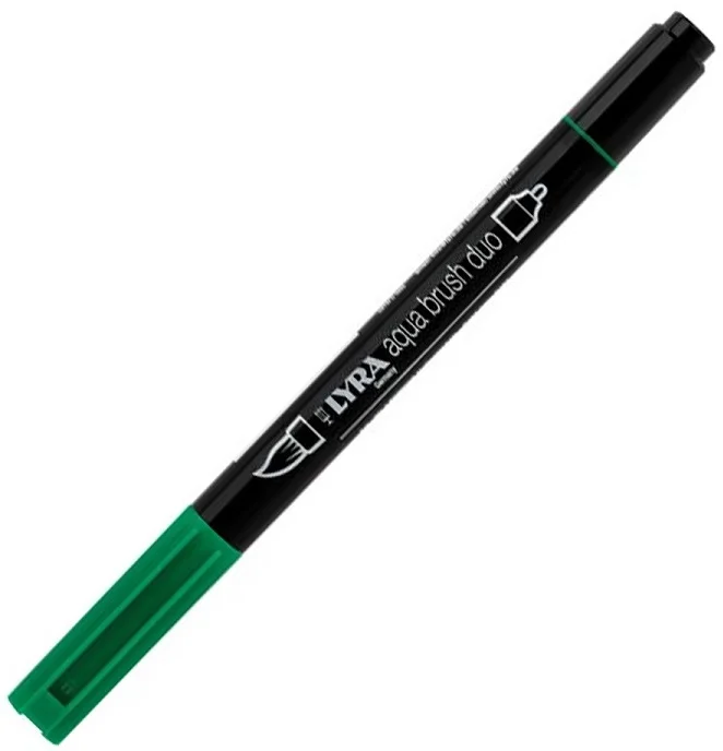 LYRA KEÇELİ KALEM AQUA BRUSH DUO FIRÇA UÇLU EMERALD GREEN L6520063