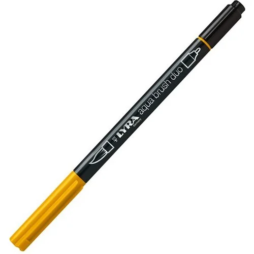 LYRA KEÇELİ KALEM AQUA BRUSH DUO FIRÇA UÇLU CHROME YELLOW DEEP L6520009