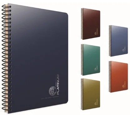 GIPTA DEFTER PLATINUM A4 SPİRALLİ PP KAPAK 100 YP. ÇİZGİLİ 5688