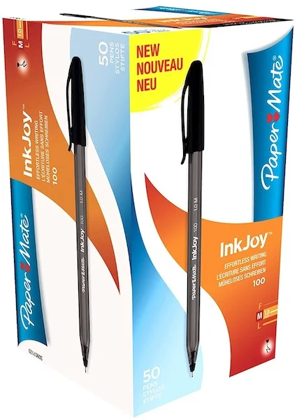 PAPERMATE TÜKENMEZ INKJOY 100 SİYAH 80+20