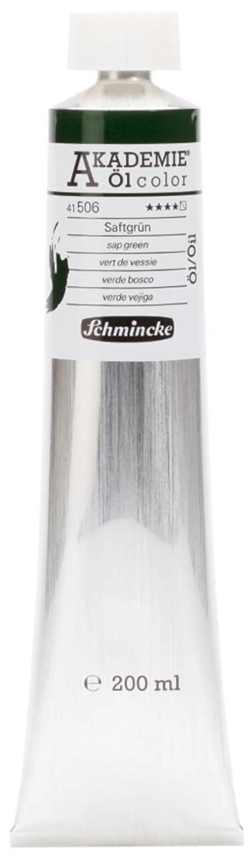 SCHMİNCKE AKADEMİE ÖL COLOR YAĞLI BOYA 200 ML SERİ 1 506 SAP GREEN 41506015