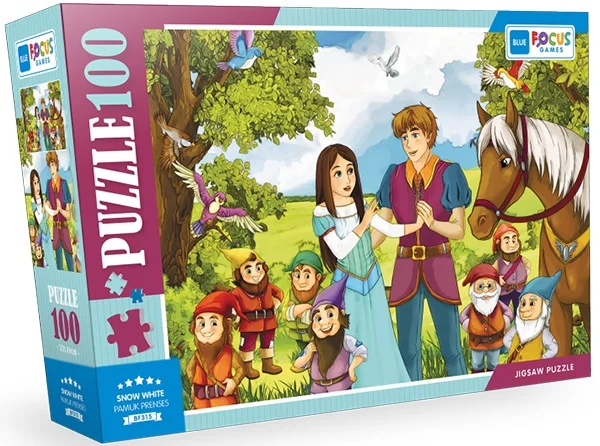 BLUE FOCUS PUZZLE 100 PARÇA SNOW WHITE (PAMUK PRENSES) BF315