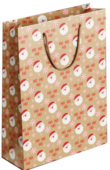 KESKİN KARTON ÇANTA DK1 HO-HO-HO 170205-99