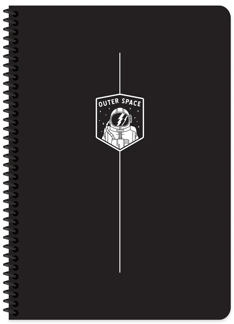 KESKİN DEFTER UZAY A4 PP KAPAK SPİRALLİ 80 YP. ÇİZGİLİ 321321