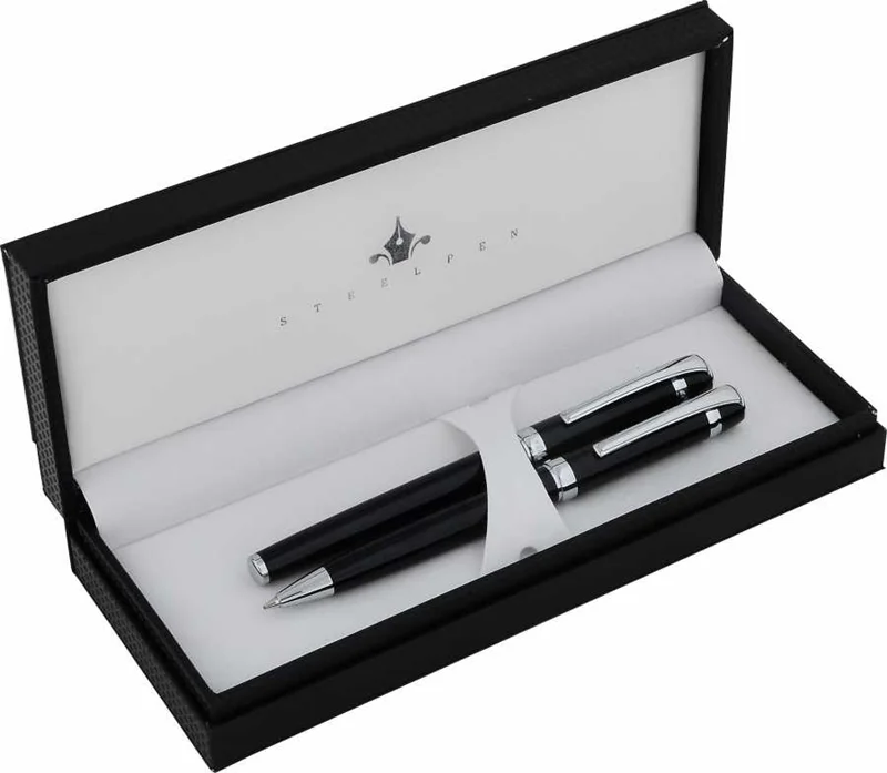 STEELPEN DOLMA KALEM+TÜKENMEZ KALEM SET VENÜS SERİSİ 184