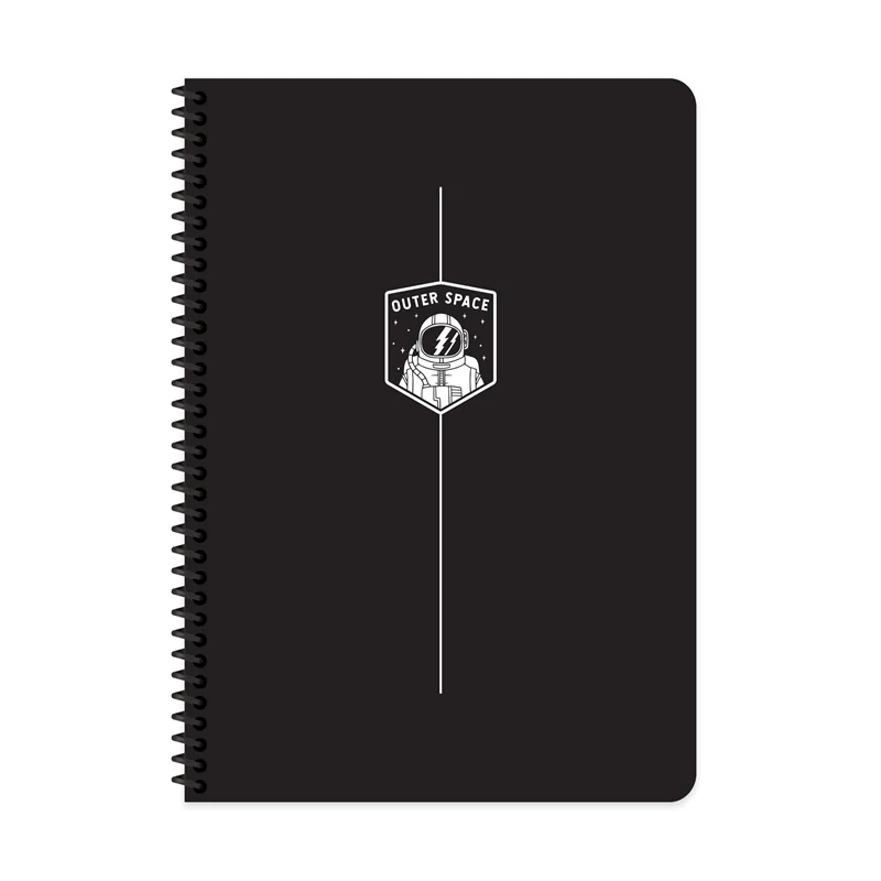KESKİN DEFTER UZAY A4 PP KAPAK SPİRALLİ 80 YP. KARELİ 321322