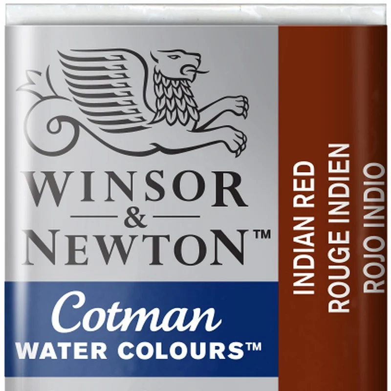 W&amp;N SULU BOYA COTMAN YARIM TABLET INDIAN RED 317 WN-0301317
