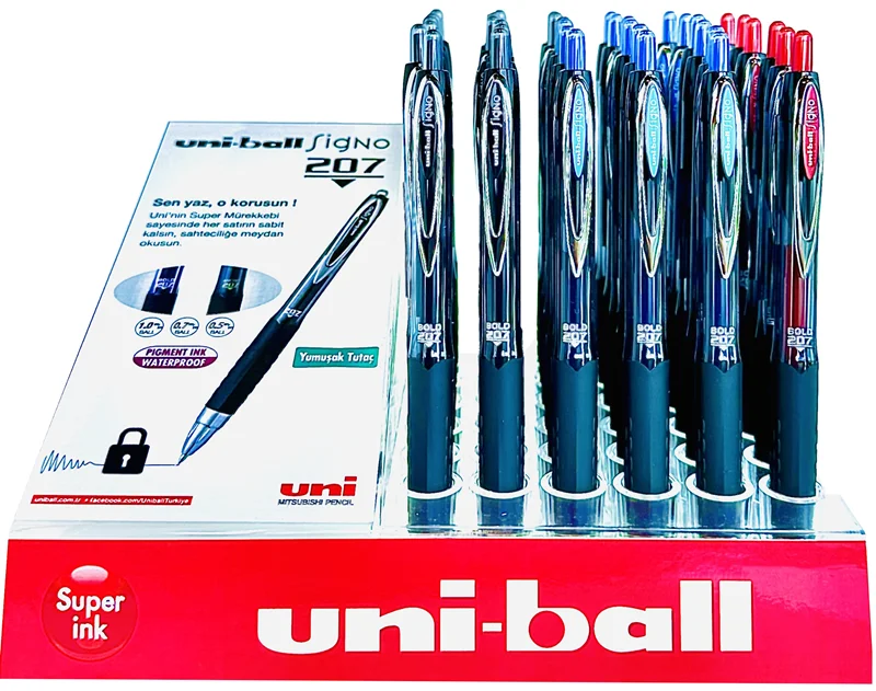 UNİ JEL KALEM SIGNO UMN-207 1.0 36 LI SET
