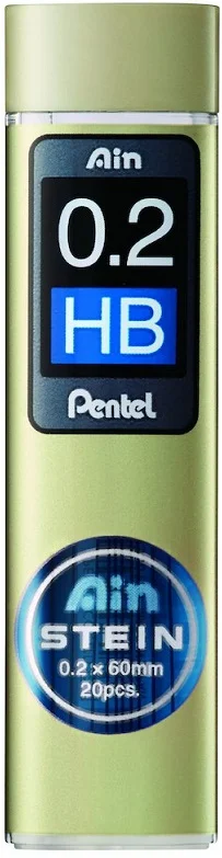 PENTEL MİN HI-POLYMER STEIN 0.2 HB 20 Lİ TÜP Y C272W-HB