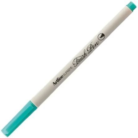 ARTLINE KEÇELİ KALEM SUPREME BRUSH FIRÇA UÇLU AÇIK TURKUAZ A-EPFS-F L.TURQ
