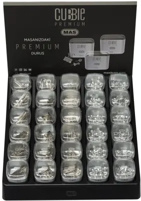 MAS CUBBİE PREMİUM STAND SİLVER 140300133800