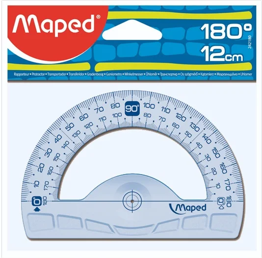 MAPED GEOMETRIK AÇI ÖLÇER 12CM 180° 242180
