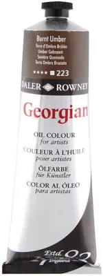 DALER ROWNEY YAĞLI BOYA GEORGIAN GOC SERİSİ 225 ML BURNT UMBER 111225223