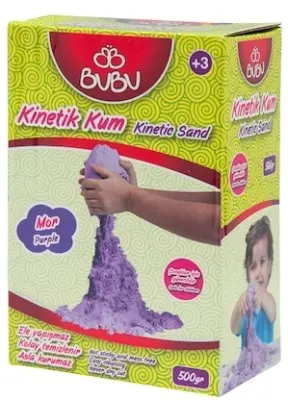 BU-BU KİNETİK KUM 500 GR. MOR BUBU-KU0004