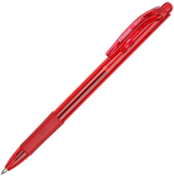 PENTEL TÜKENMEZ KALEM EKONOMİK BK417 0.7 KIRMIZI Y BK417-B