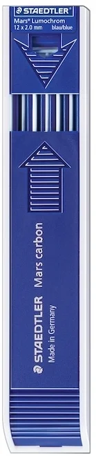 STAEDTLER MARS MICRO LUMOCHROM MİN 2.0 MAVİ 12 Lİ KUTU 240-3