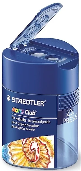 STAEDTLER KALEMTIRAŞ ÇİFT BÖLMELİ ÜÇGEN BİÇİMLİ (NORIS CLUB DESIGN) 512 128
