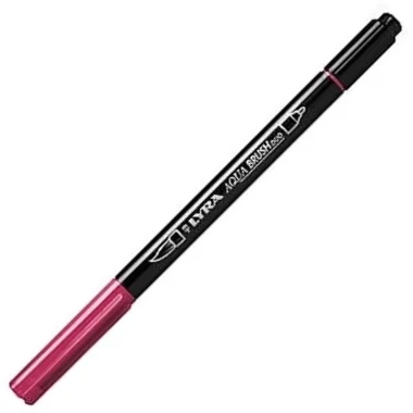 LYRA KEÇELİ KALEM AQUA BRUSH DUO FIRÇA UÇLU BURNT CARMINE L6520093