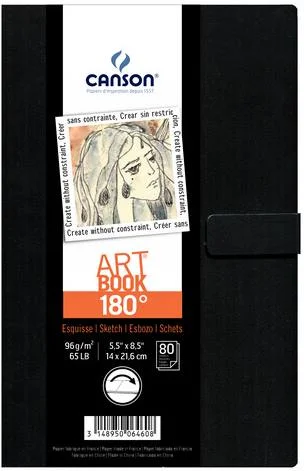 CANSON ESKİZ BLOK ARTBOOK 180° 14x21.6 96 GR 80 SF 200006460