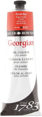 DALER ROWNEY YAĞLI BOYA GEORGIAN GOC SERİSİ 225 ML PYRROLE RED 111225512
