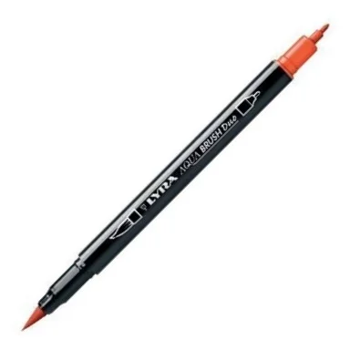 LYRA KEÇELİ KALEM AQUA BRUSH DUO FIRÇA UÇLU PERMANENT ORANGE L6520012