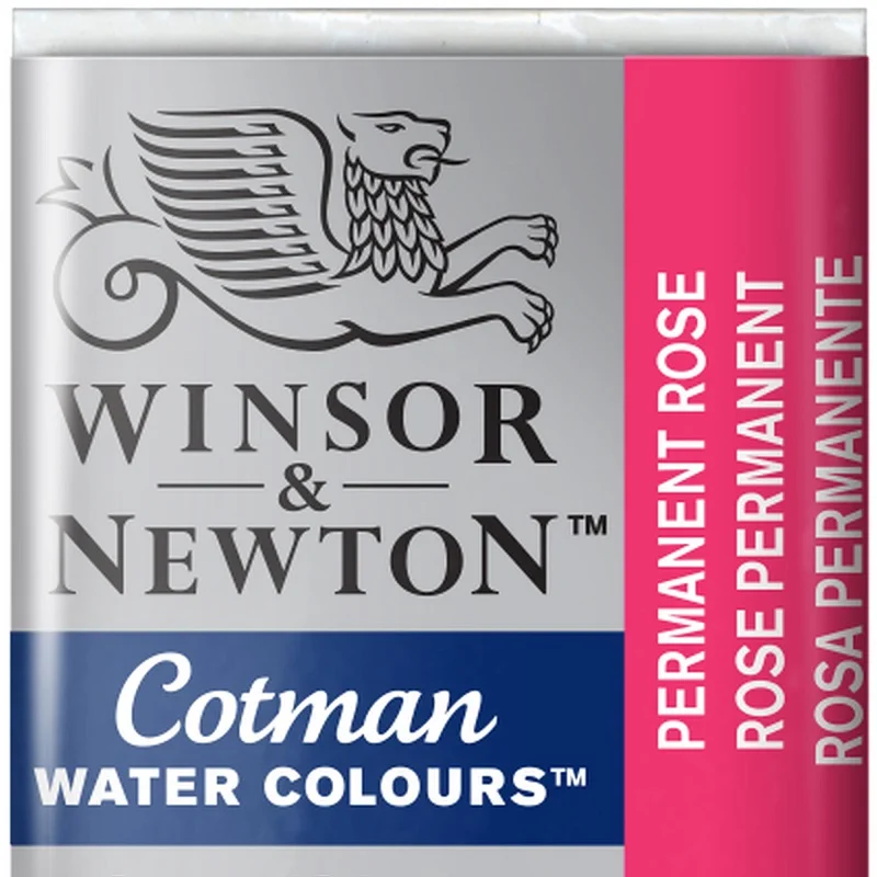 W&amp;N SULU BOYA COTMAN YARIM TABLET PERMANENT ROSE 502 WN-0301502