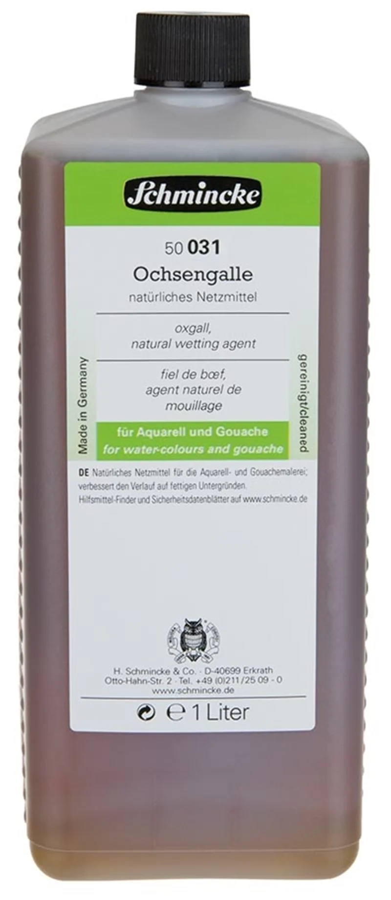 SCHMİNCKE MEDİUM 031 OXGALL SIĞIR ÖDÜ 1000 ML 50031029