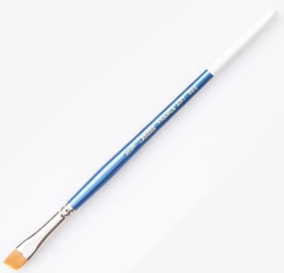 PEBEO AKRİLİK BOYA FIRÇASI 888 SERİSİ GOLDEN SENTETİK YAN KESİK MAVİ KISA SAP NO:3-8 888/3-8