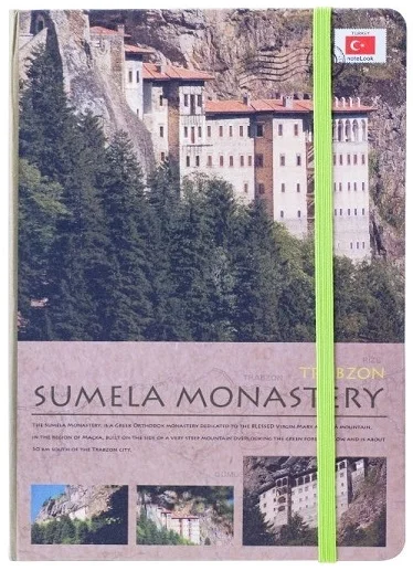SCRIKSS NOTELOOK DEFTER TRAVEL AROUND TURKEY SÜMELA A6 ÇİZGİLİ
