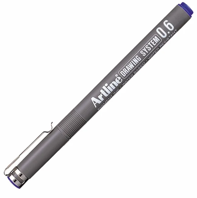 ARTLINE ÇİZİM KALEMİ DRAWING SYSTEM 236 0.6 MAVİ A-EK-236 BLUE