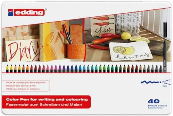 EDDING GRAFİK KALEMİ E-1300 40 LI