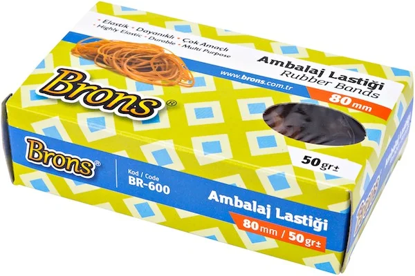 BRONS AMBALAJ LASTİĞİ   50g BR-600