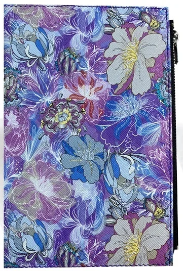 LİZ DEFTER SUNİ DERİ 15X21 ÇİÇEK DESEN FERMUARLI 96YP IVORY 70GR FLWFRD