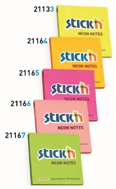GIPTA YAPIŞKANLI NOT KAĞIDI 76x76 NEON PEMBE 100 YP. 2116600