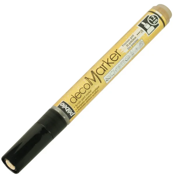 PEBEO AKRİLİK MARKÖR DECO 1.2 METALİK PREC GOLD 205757