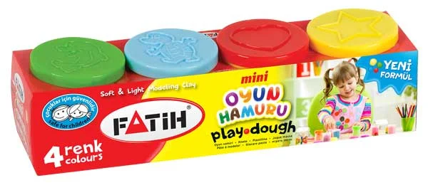 FATİH OYUN HAMURU MİNİ 4 RENK FA50074OH00