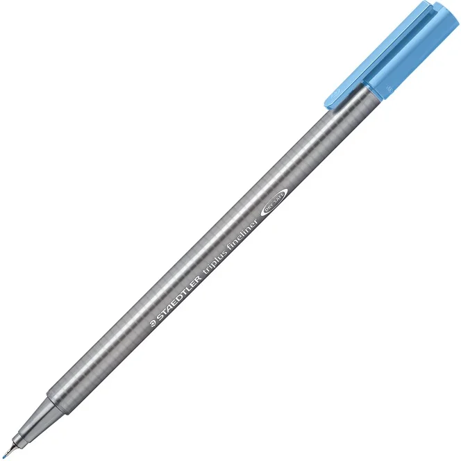 STAEDTLER FINELINER TRIPLUS ÜÇGEN 0.3 AZUR MAVİ 334-32
