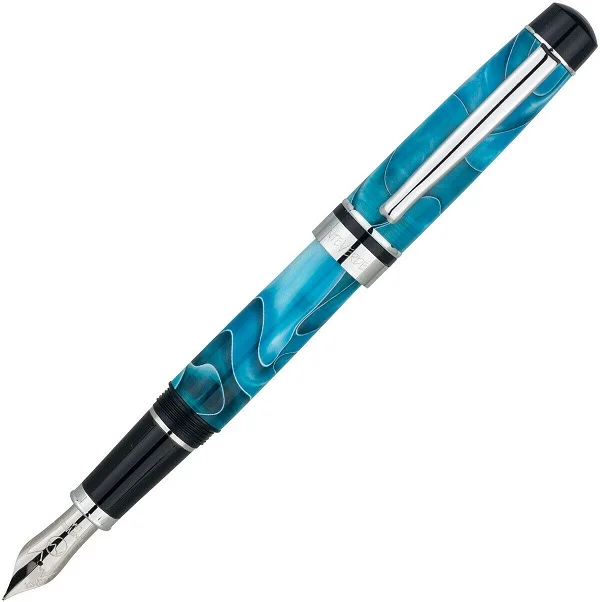 MONTEVERDE DOLMA KALEM PRIMA REÇİNE TURKUAZ GIRDAP MEDIUM UÇ MV M26893
