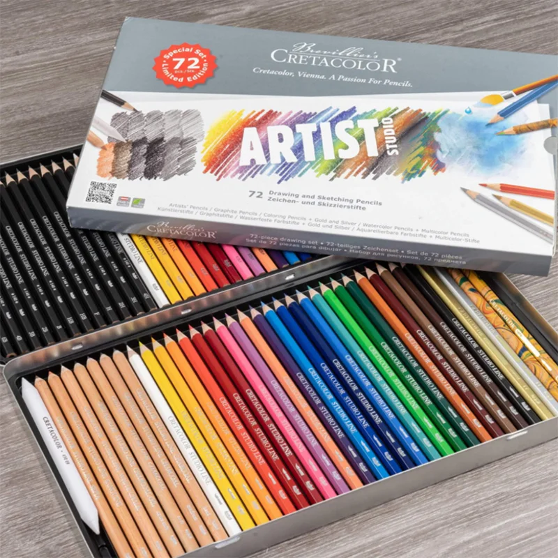 CRETACOLOR ARTİST STUDİO SPECİAL EDİTİON XXL SET 72 PARÇA