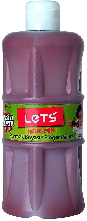 LETS PARMAK BOYASI 500 ML KAHVERENGİ L5008