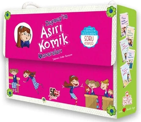 NESİL ÇOCUK - ZEYNEP'İN AŞIRI KOMİK MACERALARI-1 5 KİTAP+SK
