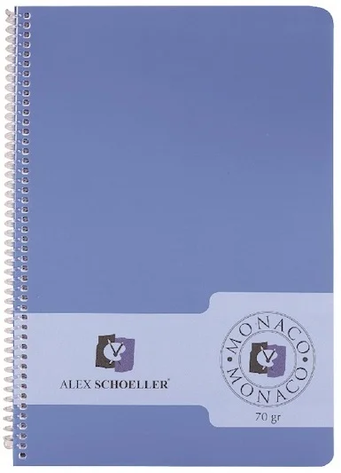 ALEX DEFTER A4 PP KAPAK SPİRALLİ 80 YP DÜZ ALX-571