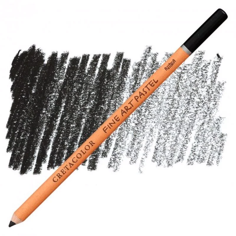 CRETACOLOR FİNE ART PASTEL BOYA KALEMİ IVORY BLACK 47250