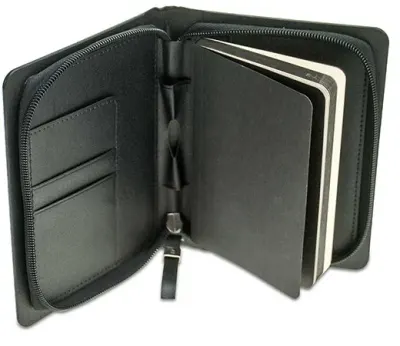 SCRIKSS HEDİYELİK SET SD 400-1 800 ROLLER KALEM TITANYUM KROM + PORTFÖY OXFORD CEP SİYAH