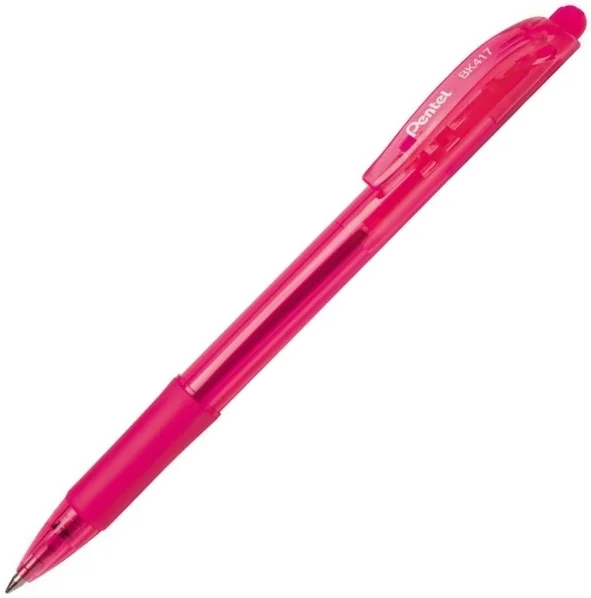 PENTEL TÜKENMEZ KALEM EKONOMİK BK417 0.7 PEMBE Y BK417-P