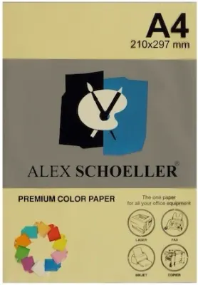 ALEX FOTOKOPİ KAĞIDI A4 AÇIK SARI 500 LÜ ALX-515